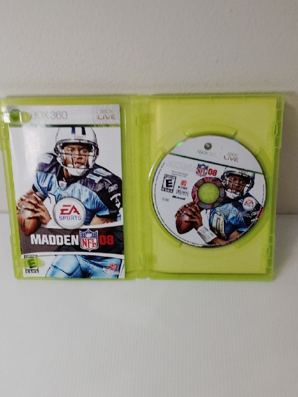 6 For $35 Madden NFL 08 (Xbox 360) - Green Case - Picture 3 of 4